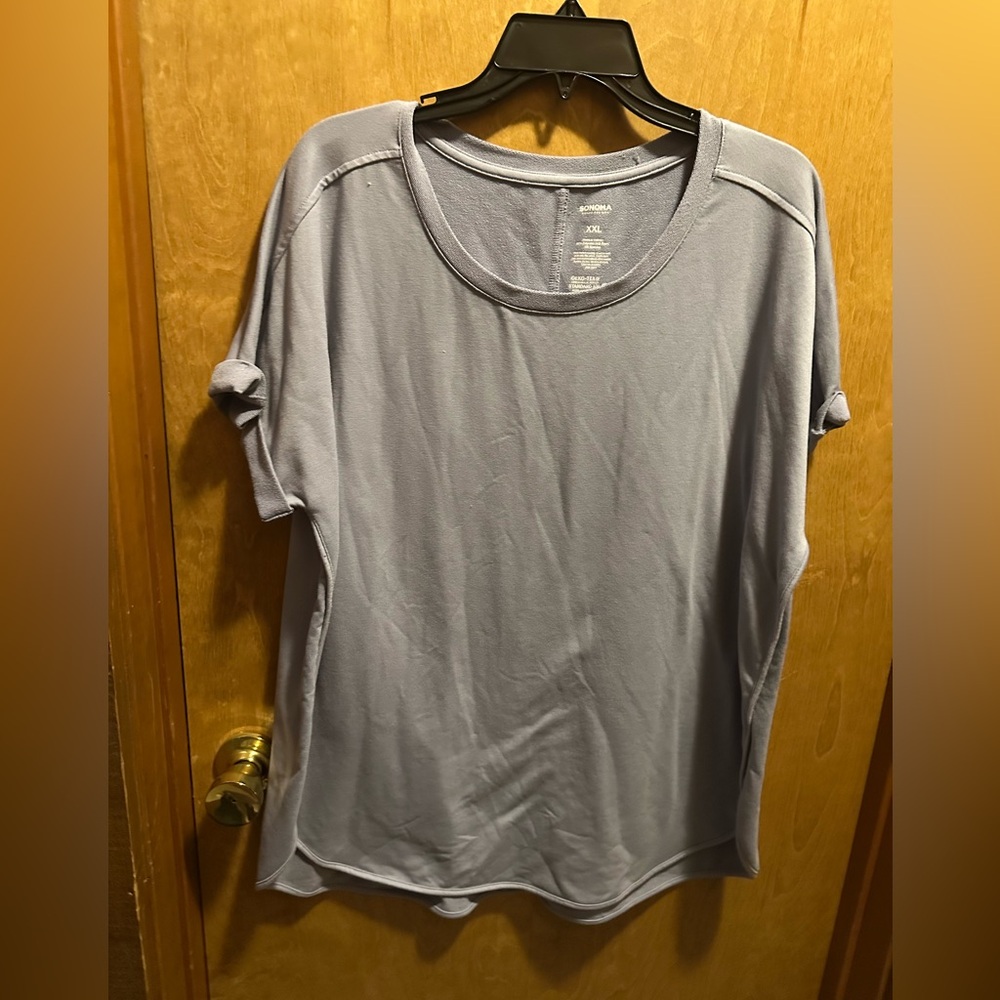 Sonoma Light Lilac Short Sleeve Top